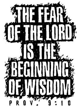 Do You Fear God?